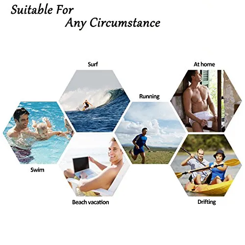 SILKWORLD Quick-Dry Swim Shorts