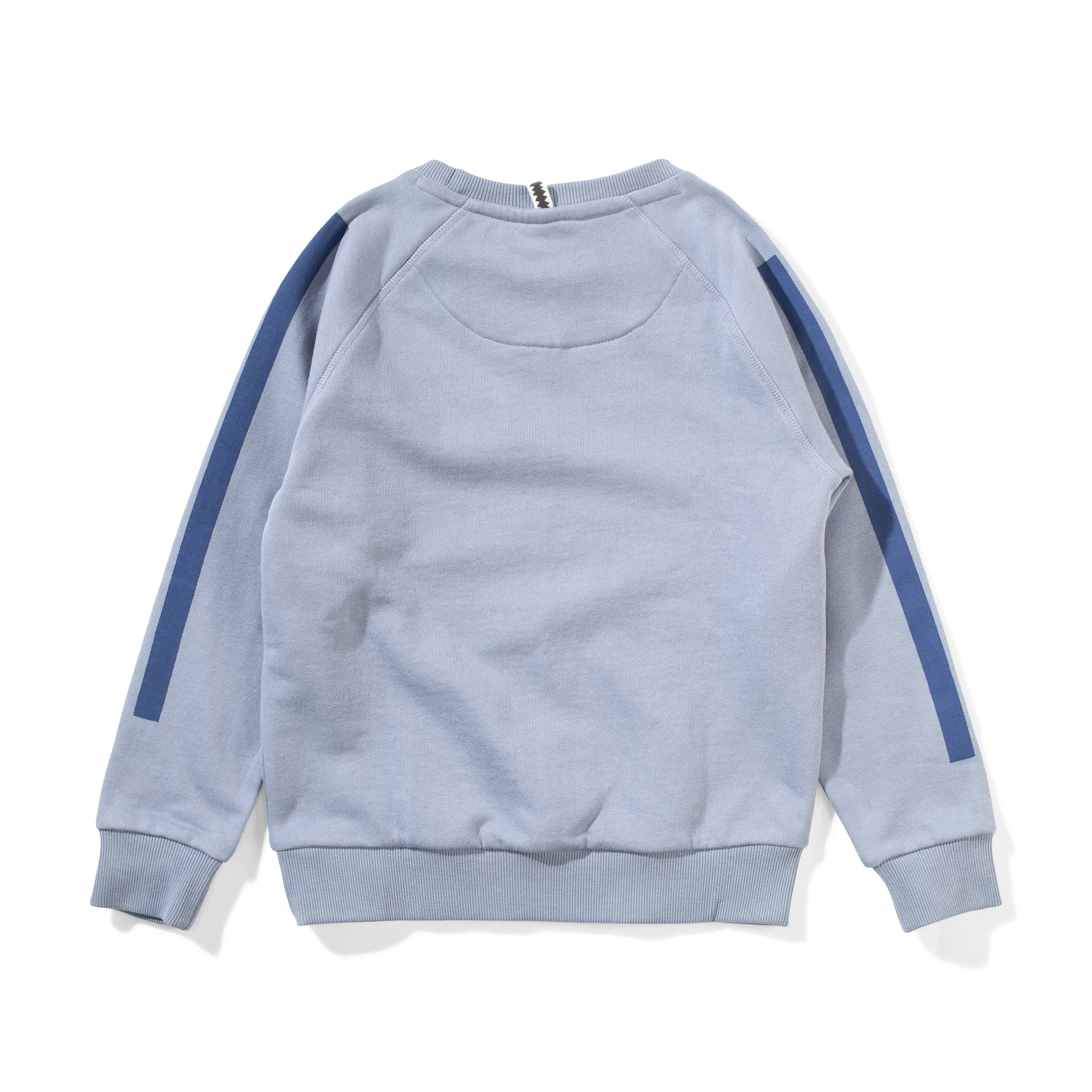Skull Racer Crew - Mid Blue