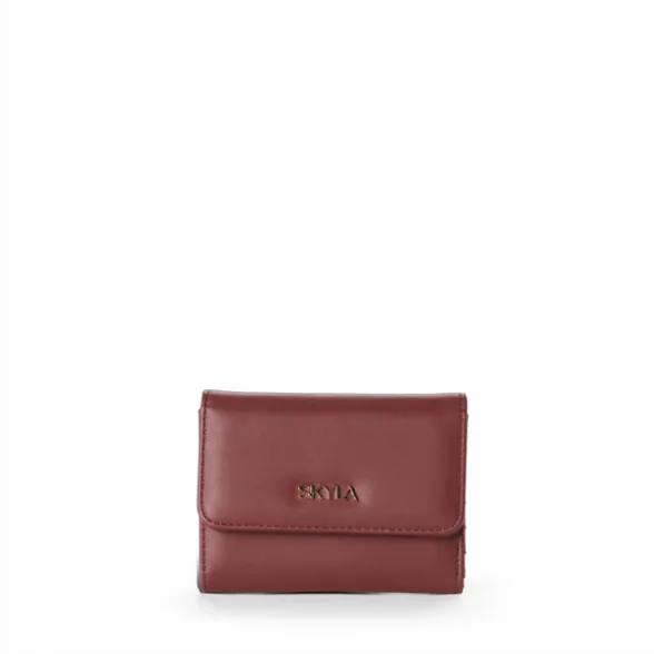 Skyla - Eli Vegan Wallet | Auburn