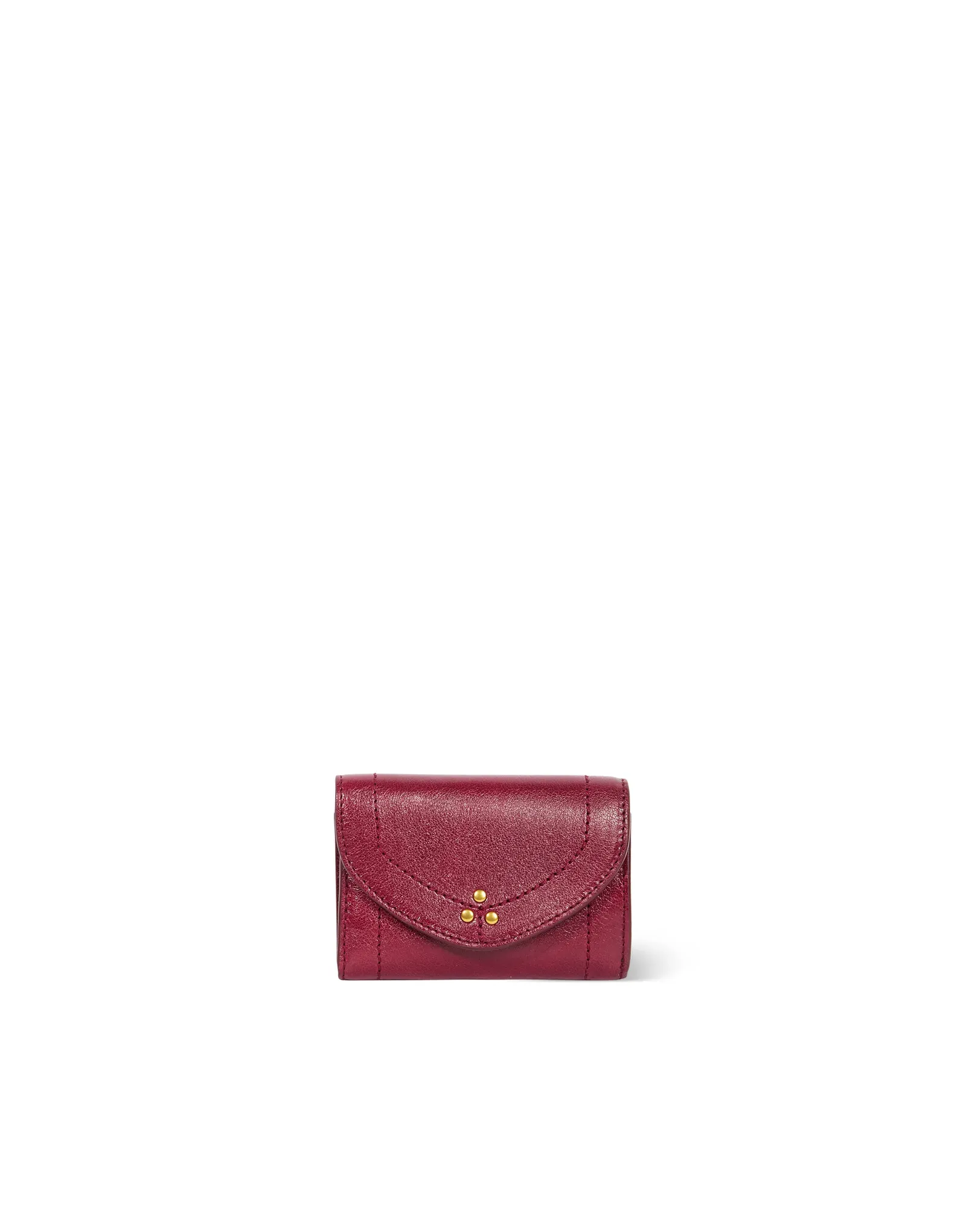 Small Helmut Wallet in Raisin