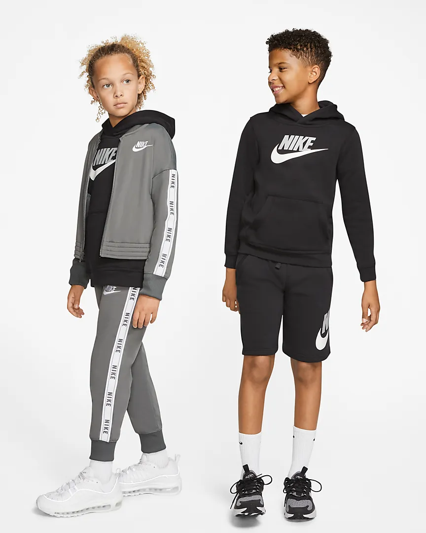 Sportswear Club Fleece Pullover Hoodie - Boys