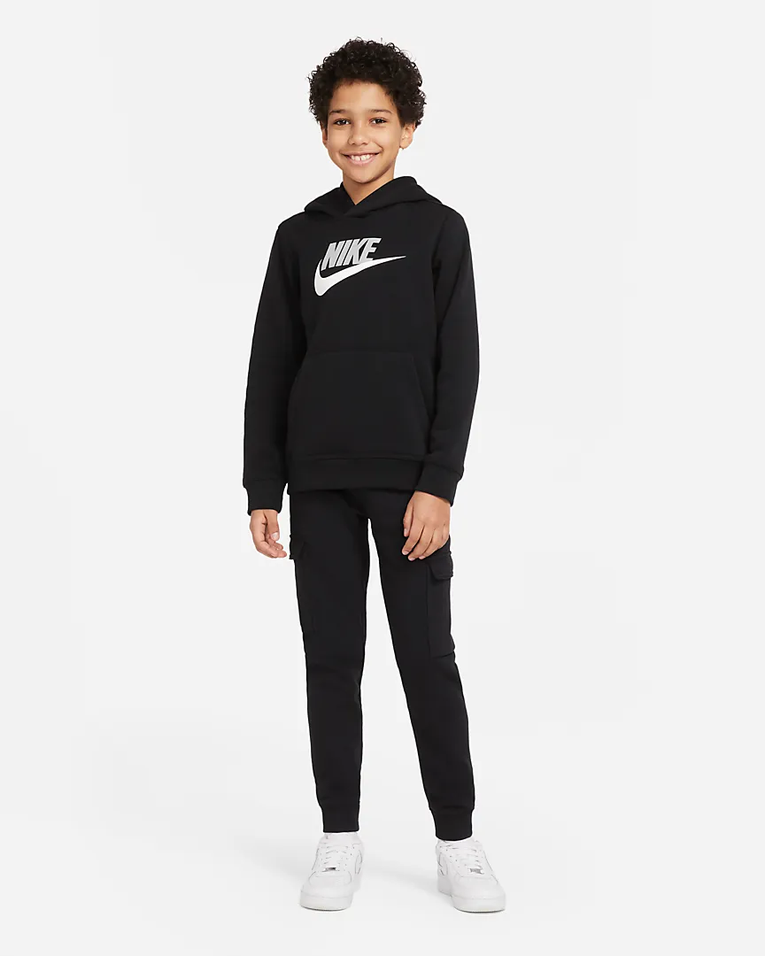 Sportswear Club Fleece Pullover Hoodie - Boys