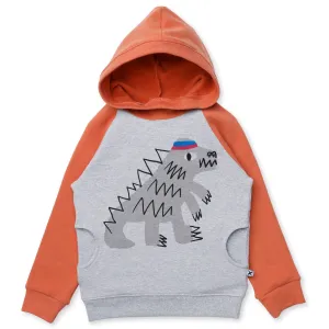 Sporty Dino Furry Hood
