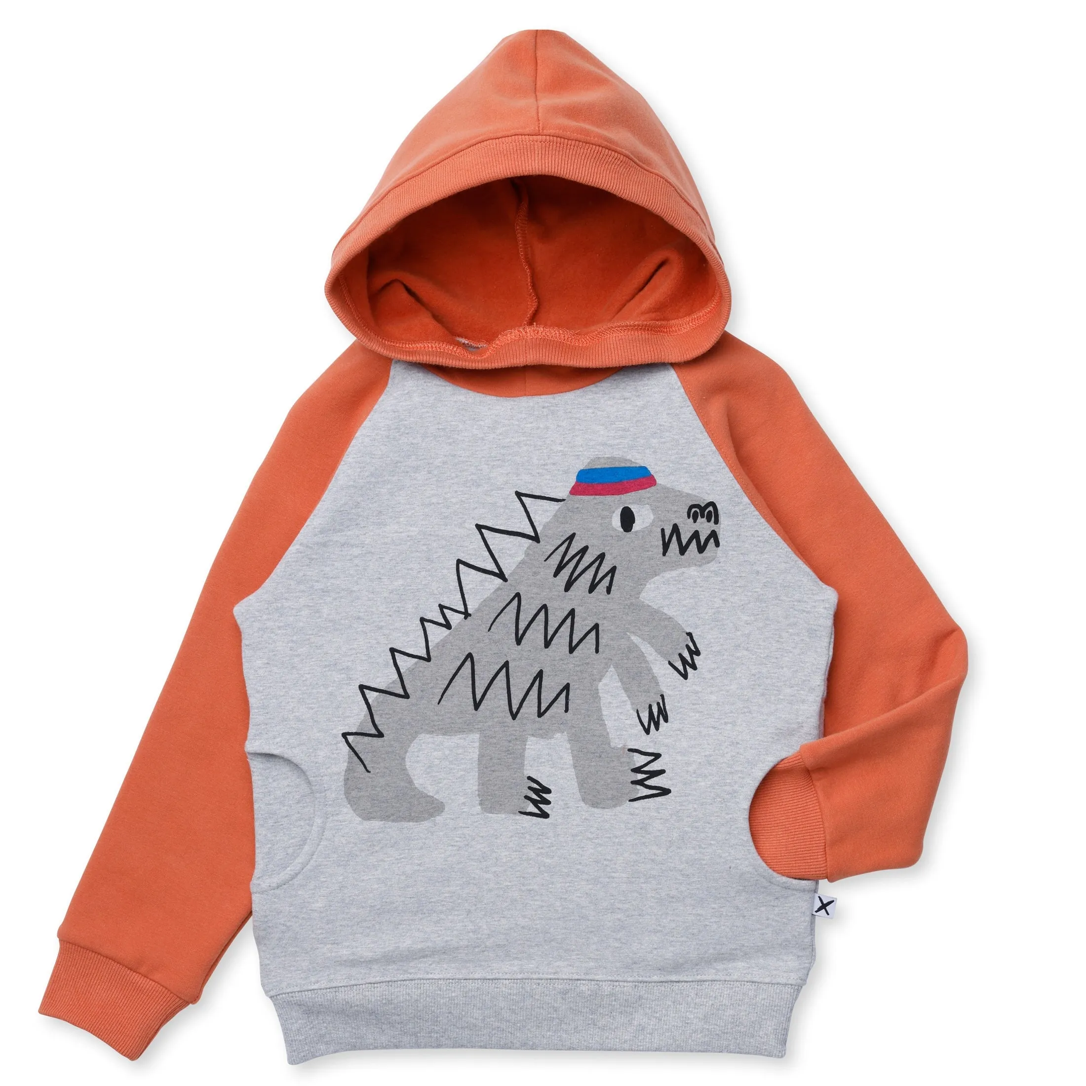 Sporty Dino Furry Hood