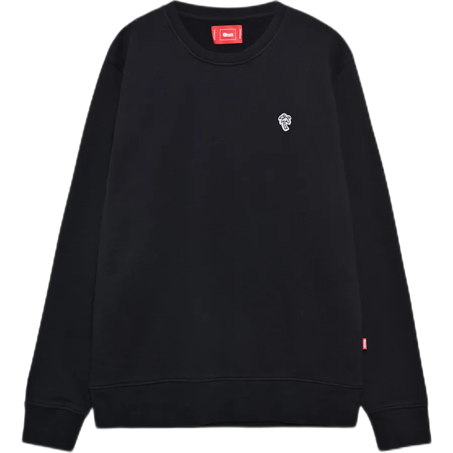 Sporty La Crewneck Black