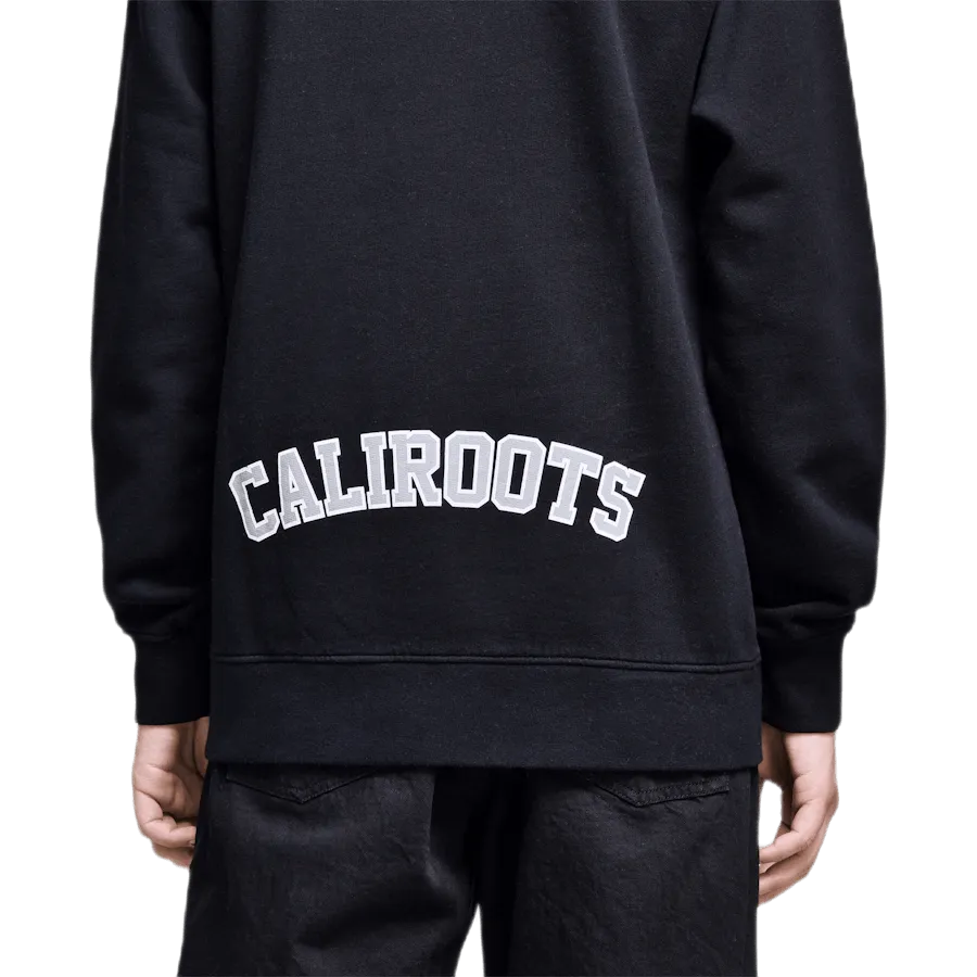 Sporty La Crewneck Black
