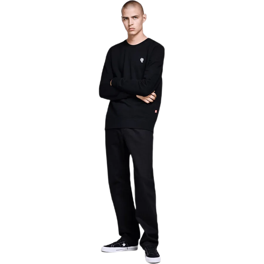 Sporty La Crewneck Black