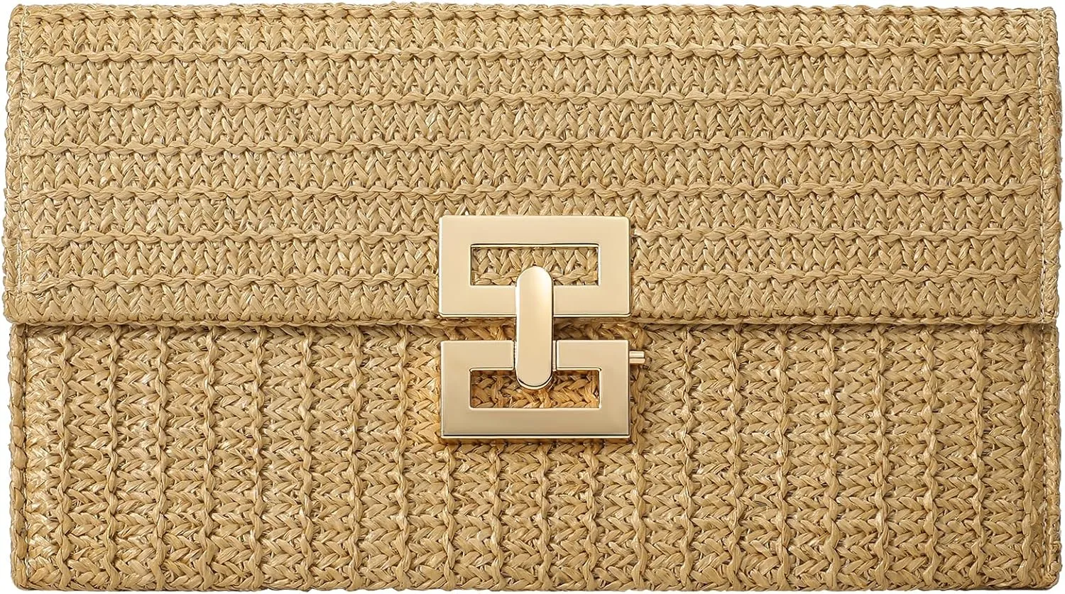 Straw Bag Woven Purse Straw Purse