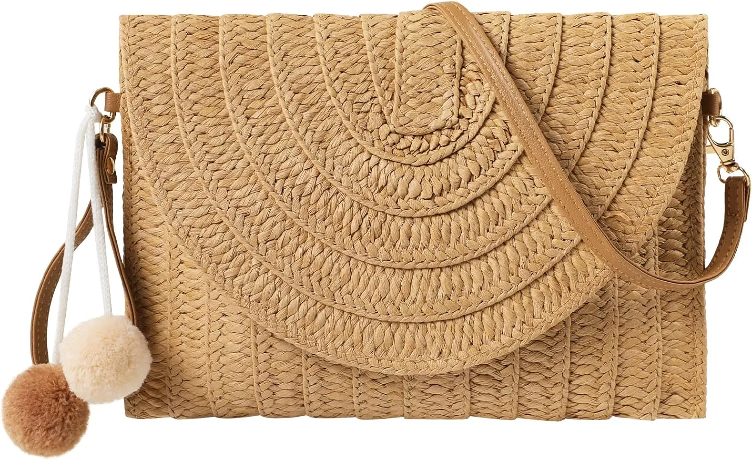 Straw Bag Woven Purse Straw Purse