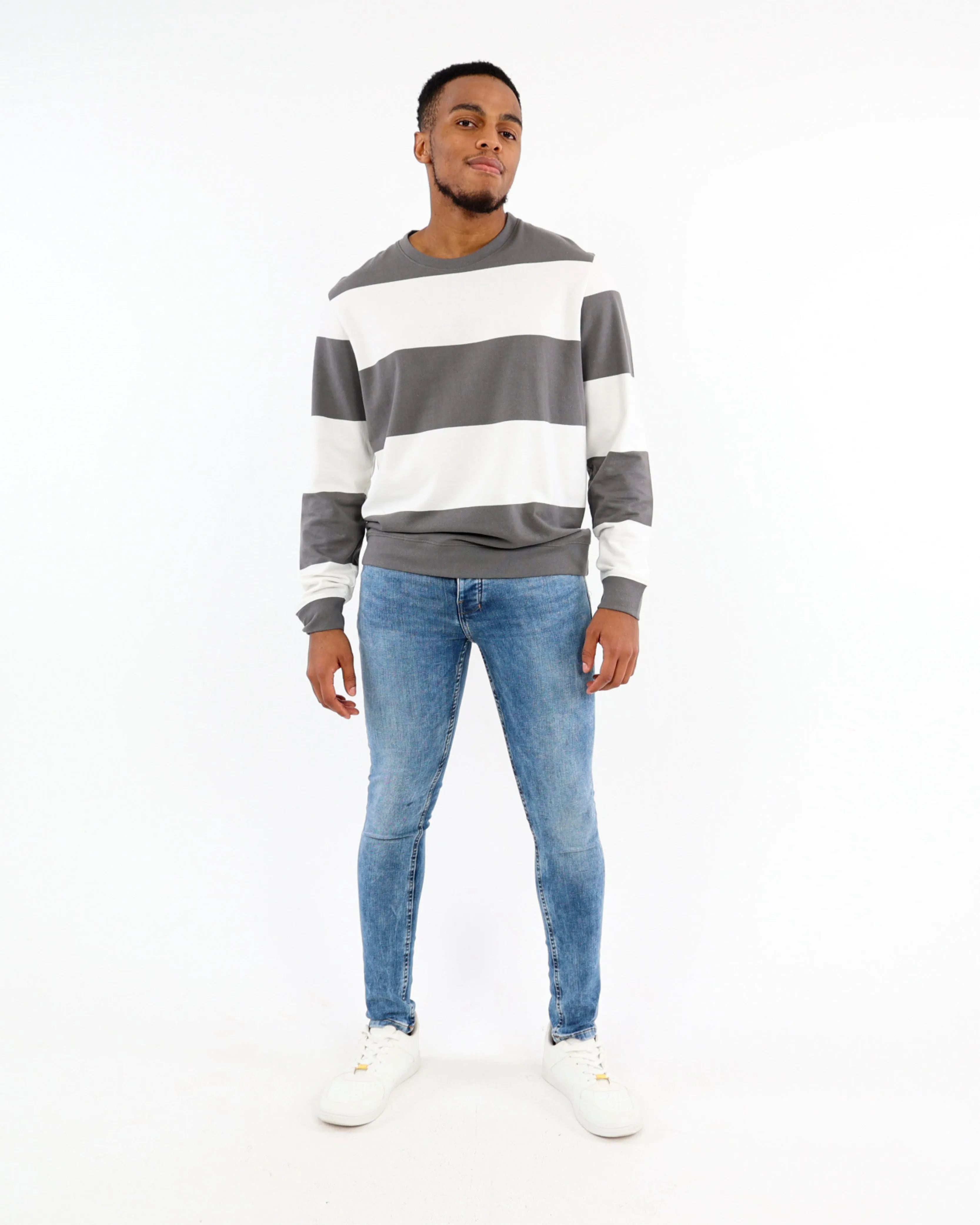 Striped Track Top