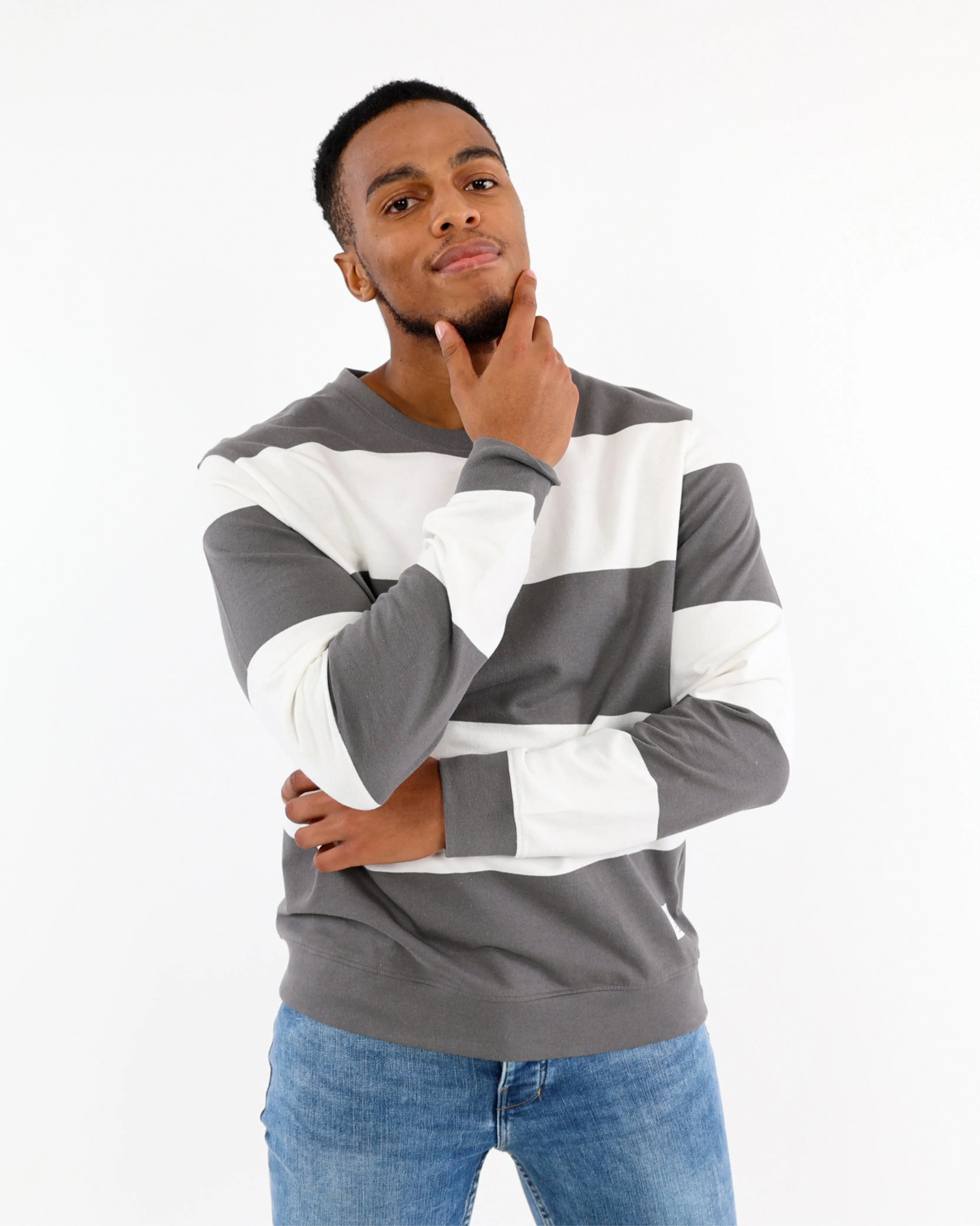 Striped Track Top
