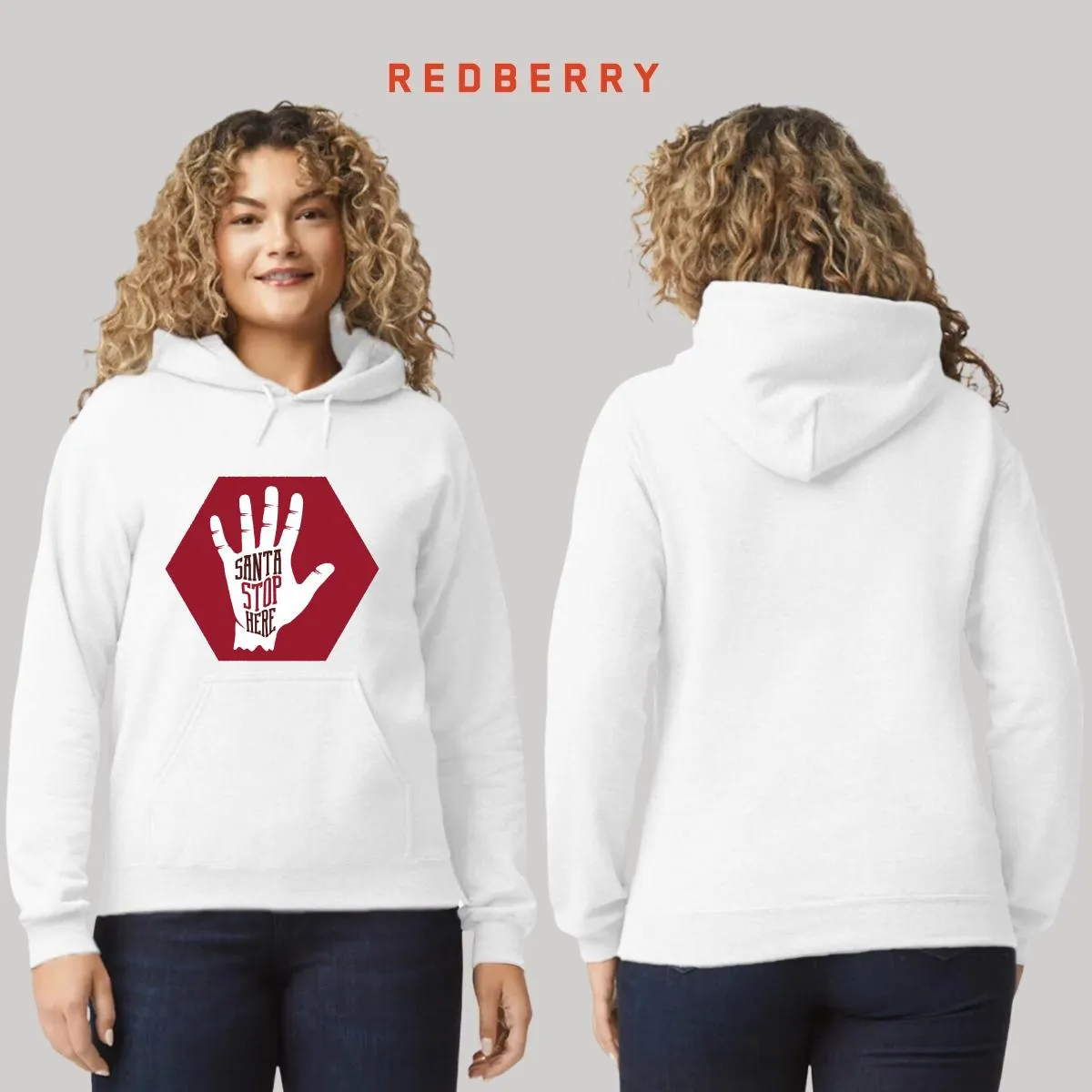 Sudadera Deportiva Mujer Navideña Hoodie 028
