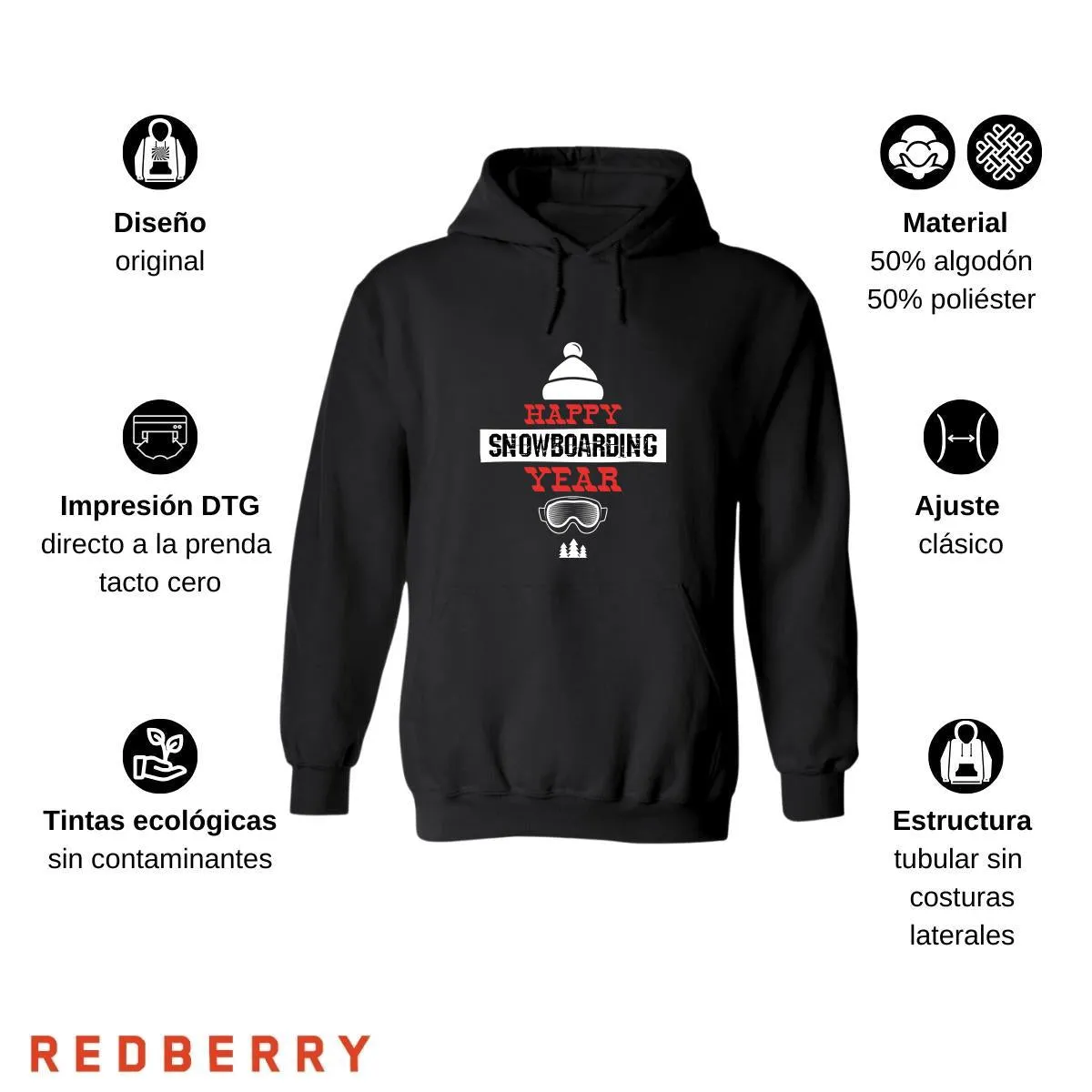 Sudadera Deportiva Mujer Navideña Hoodie 033