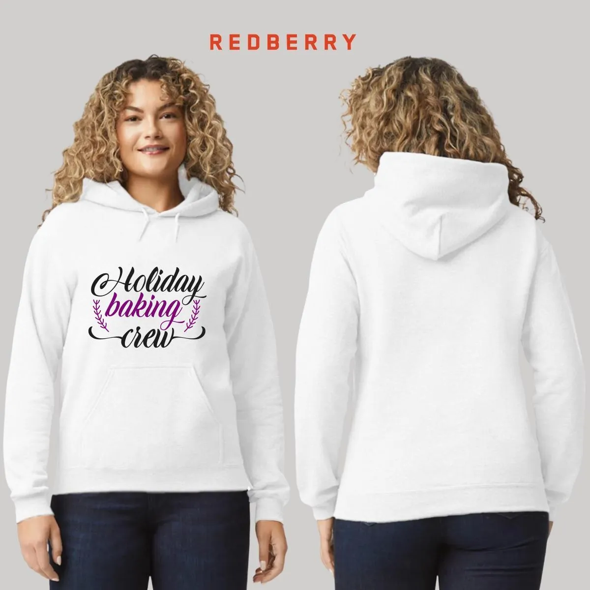 Sudadera Deportiva Mujer Navideña Hoodie 043