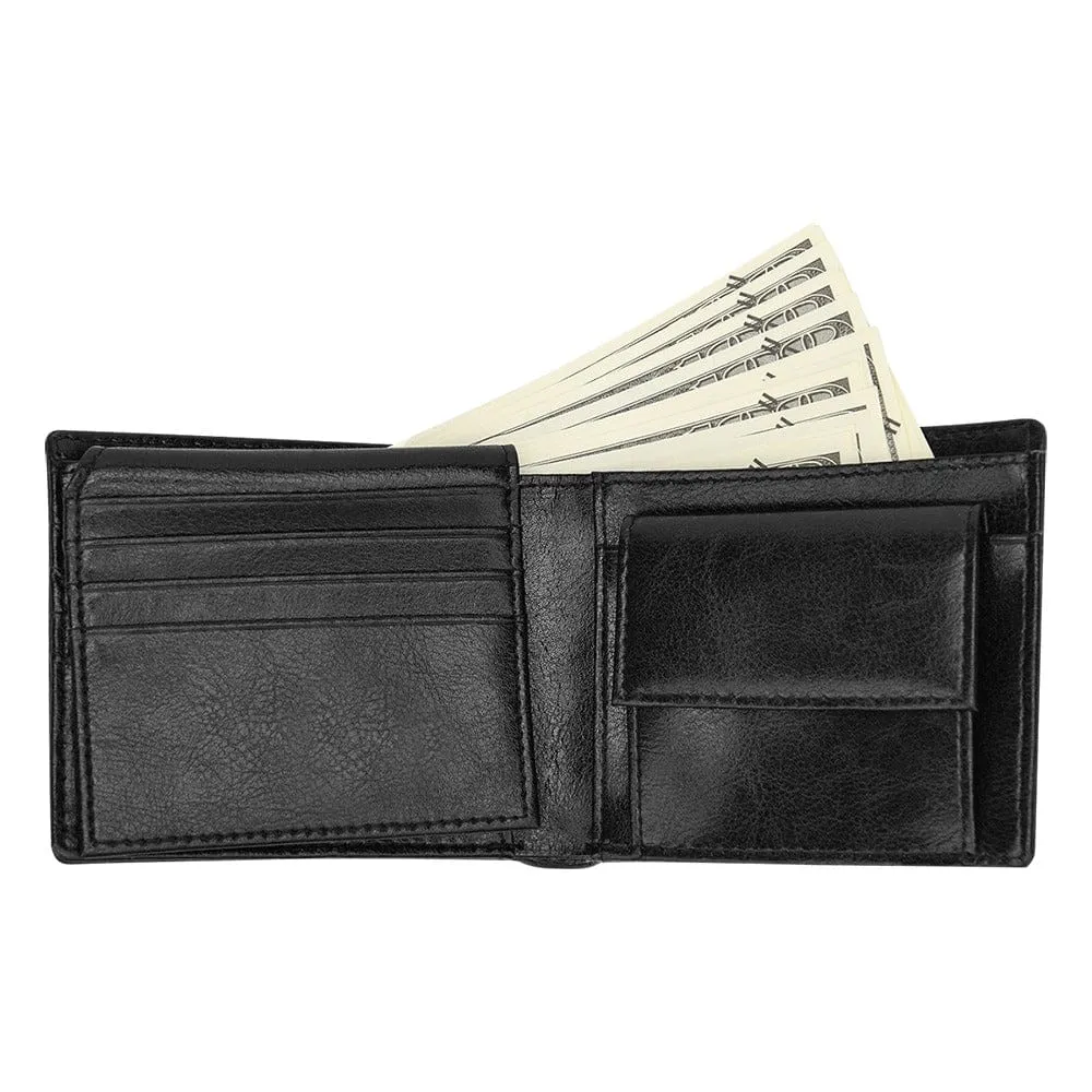 Sugar Skulls Bifold Wallet With Coin Pocket