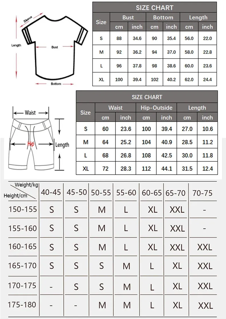 Summer Two Piece Set Quick Dry Loose Clothes