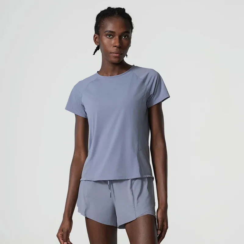 Summer Two Piece Set Quick Dry Loose Clothes