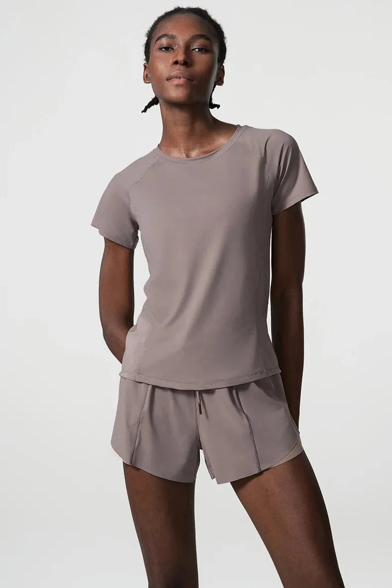 Summer Two Piece Set Quick Dry Loose Clothes
