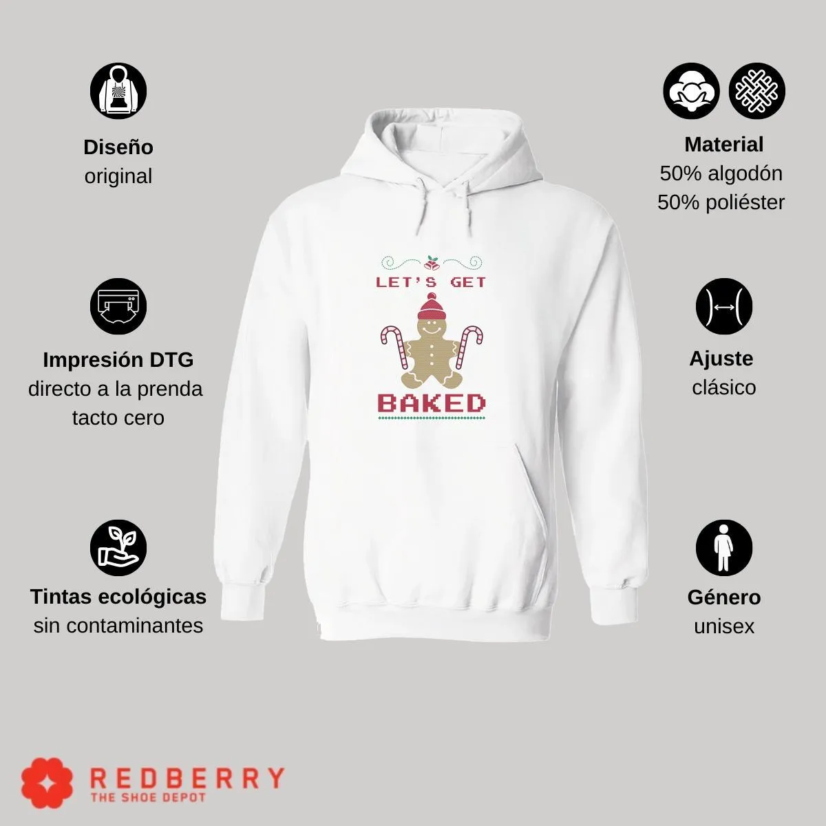 Suéter Navideño Ugly Sweater Hombre  016