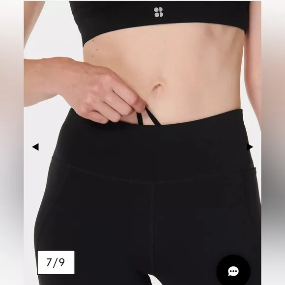 Sweaty Betty Power 6&quot; Biker Shorts in Black