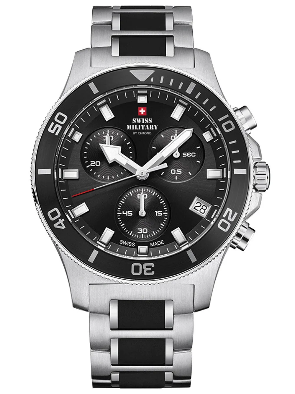 SWISS MILITARY BY CHRONO SM34067.01 MEN WATCH