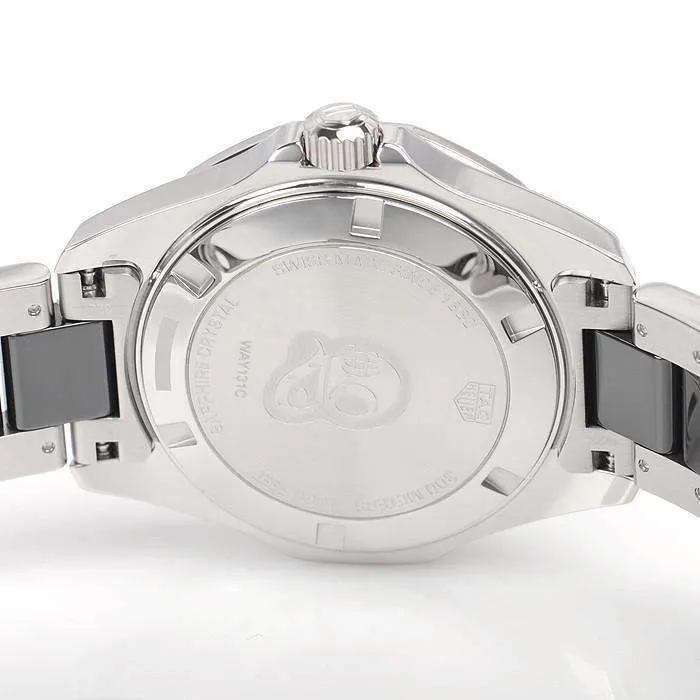 TAG HEUER AQUARACER BLACK DIAL DIAMOND WOMEN WATCH WAY131C.BA0913