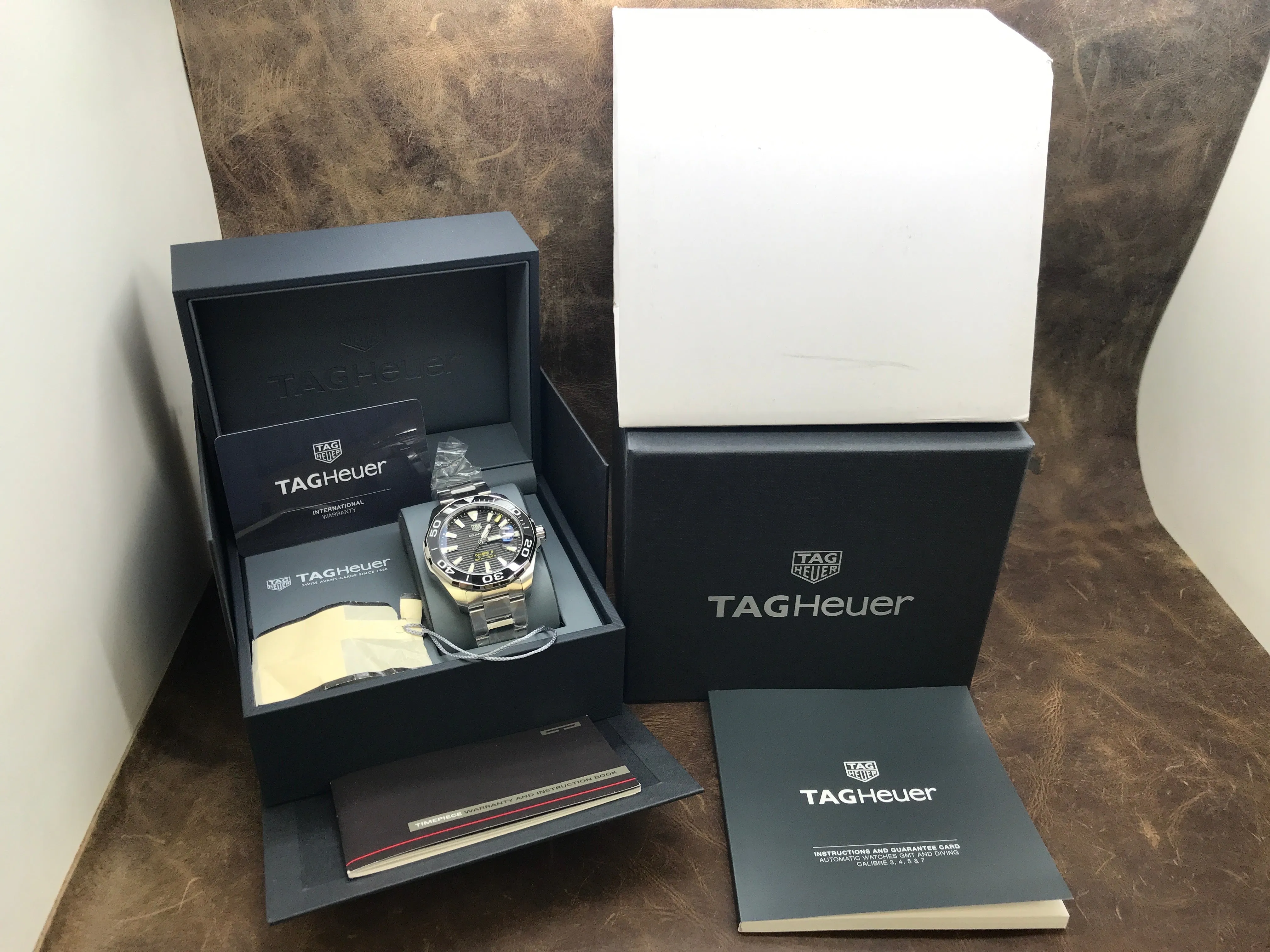 TAG Heuer Aquaracer WAY201A.BA0927 Black Dial Automatic Men's Watch