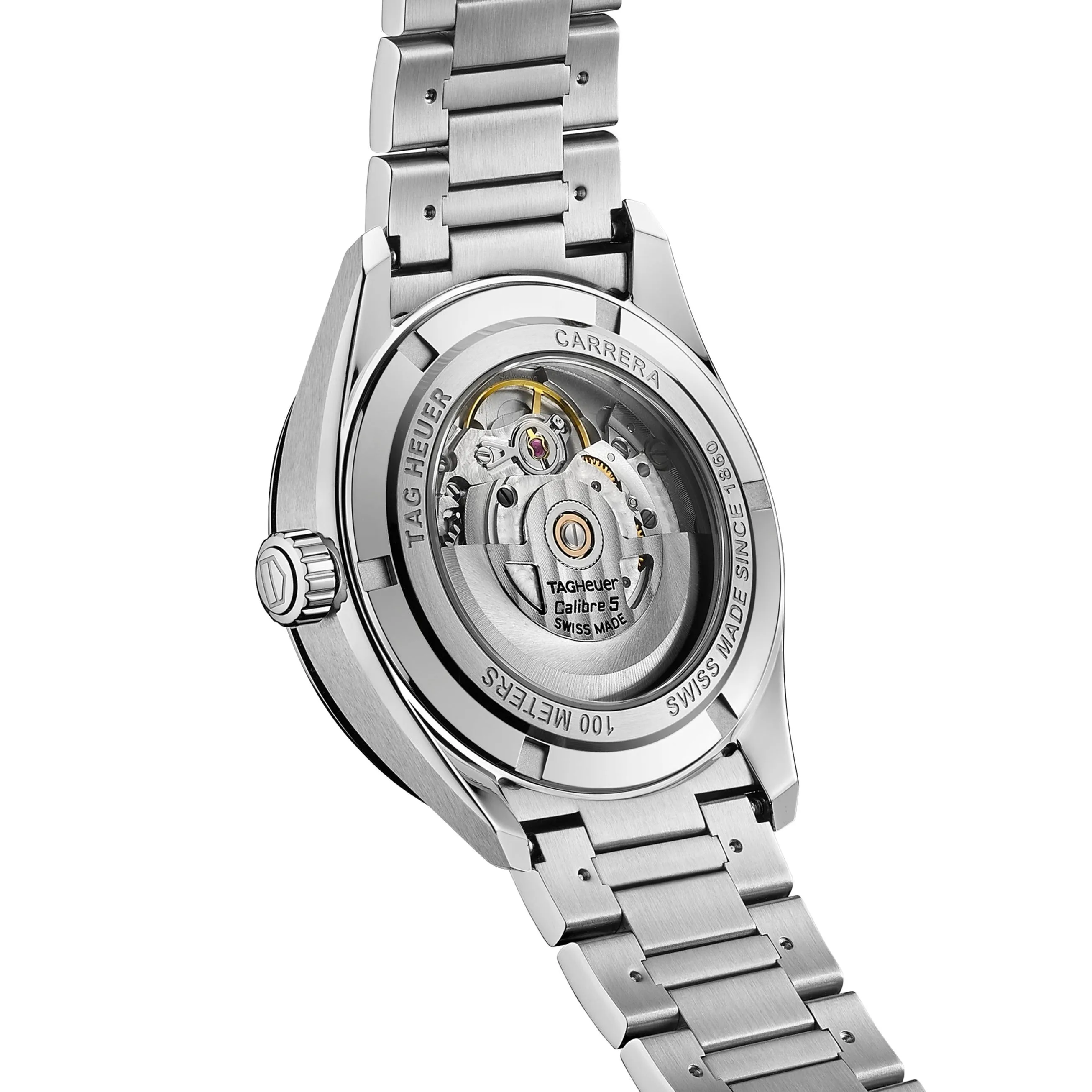 TAG Heuer Carrera Calibre 5 Automatic Men's Watch Blue Dial & Steel Watch, 39mm