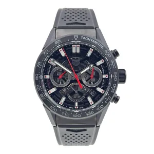 Tag Heuer Carrera Ceramic Black 43mm Automatic Men’s Watch CBG2090 W/ Box