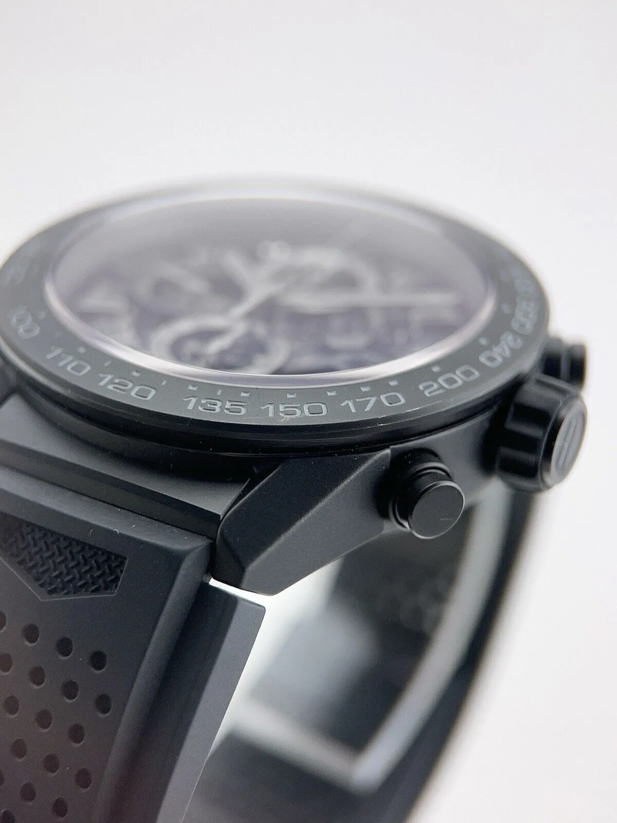 Tag Heuer Carrera Ceramic Black 45mm Automatic Men’s Watch CAR2A91 - Box/Papers