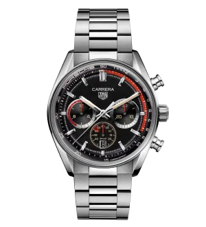 TAG Heuer Carrera Chronosprint X Porsche Rallye Watch with Stainless Steel Bracelet