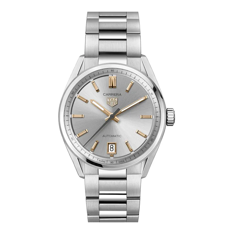 TAG Heuer Carrera Date Watch with Grey Dial