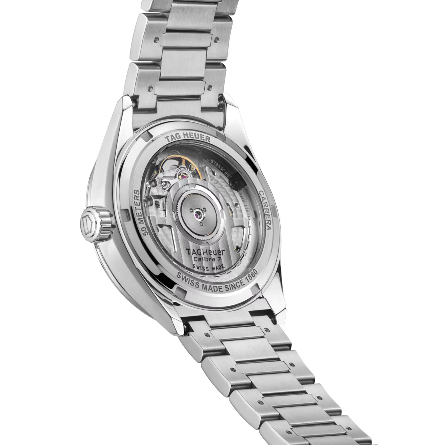 TAG Heuer Carrera Date Watch with Turquoise Dial