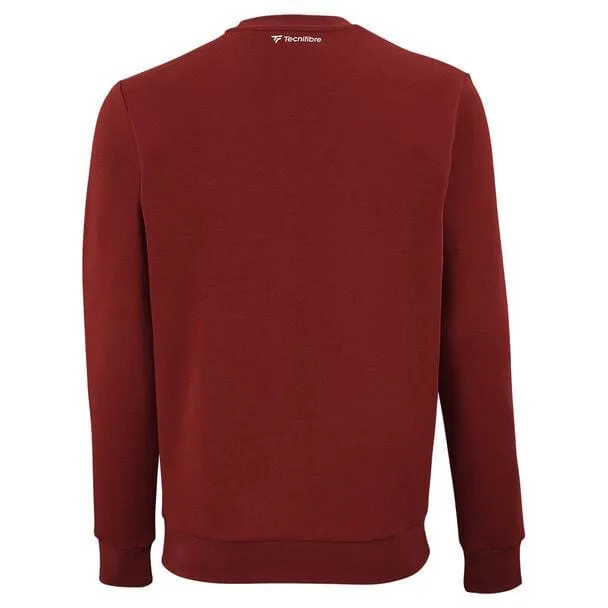 Tecnifibre Mens Team Badminton Sweater - Cardinal