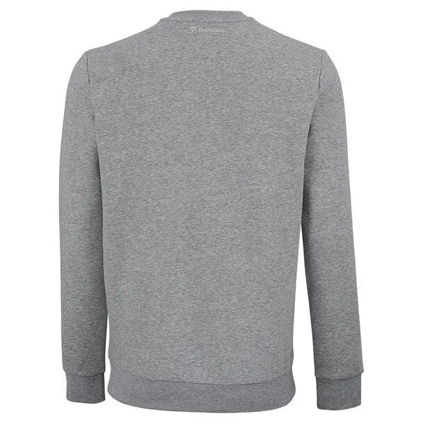 Tecnifibre Mens Team Badminton Sweater - Silver