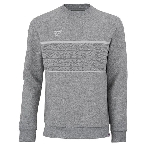 Tecnifibre Mens Team Badminton Sweater - Silver