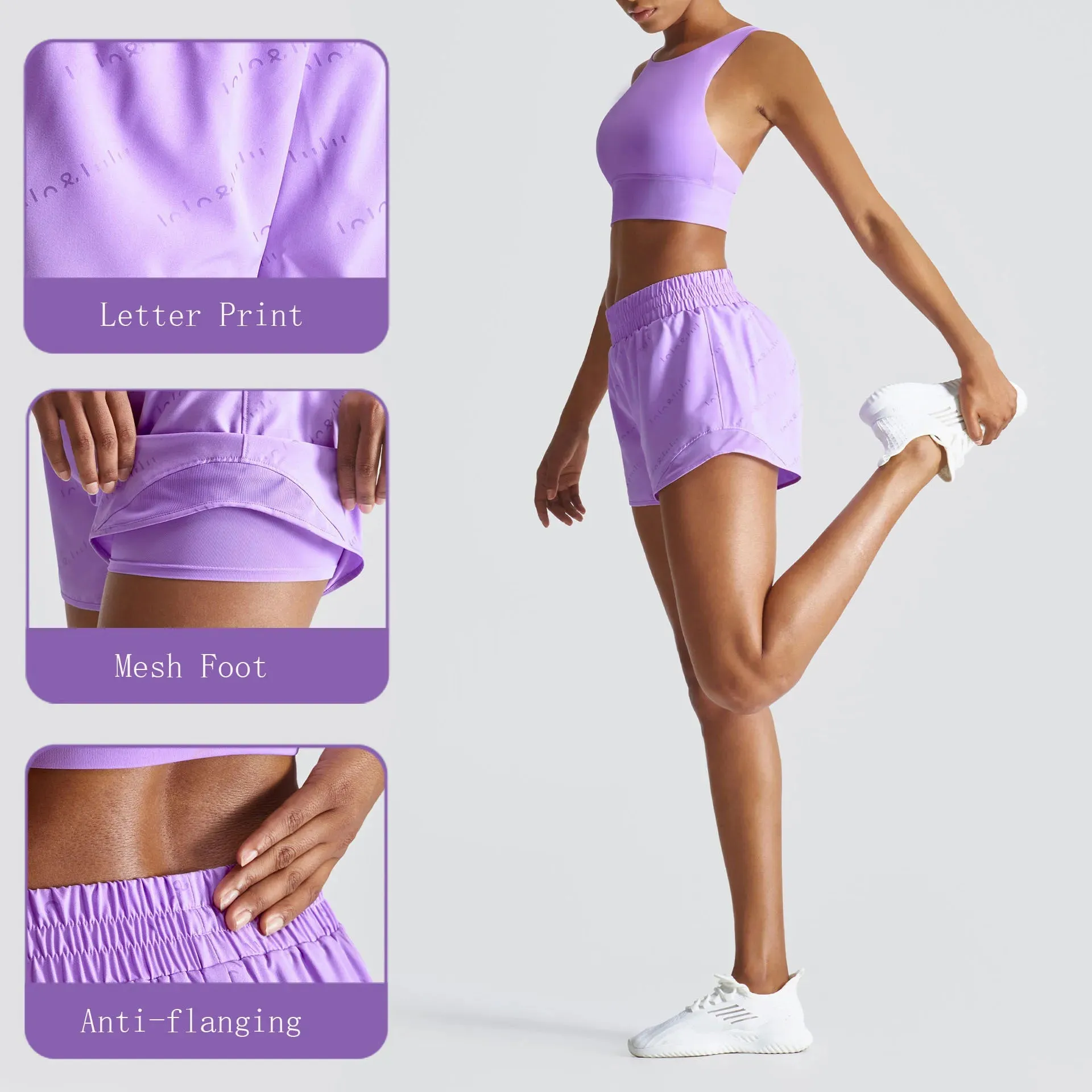 Tiffany - Two In One Sports Shorts