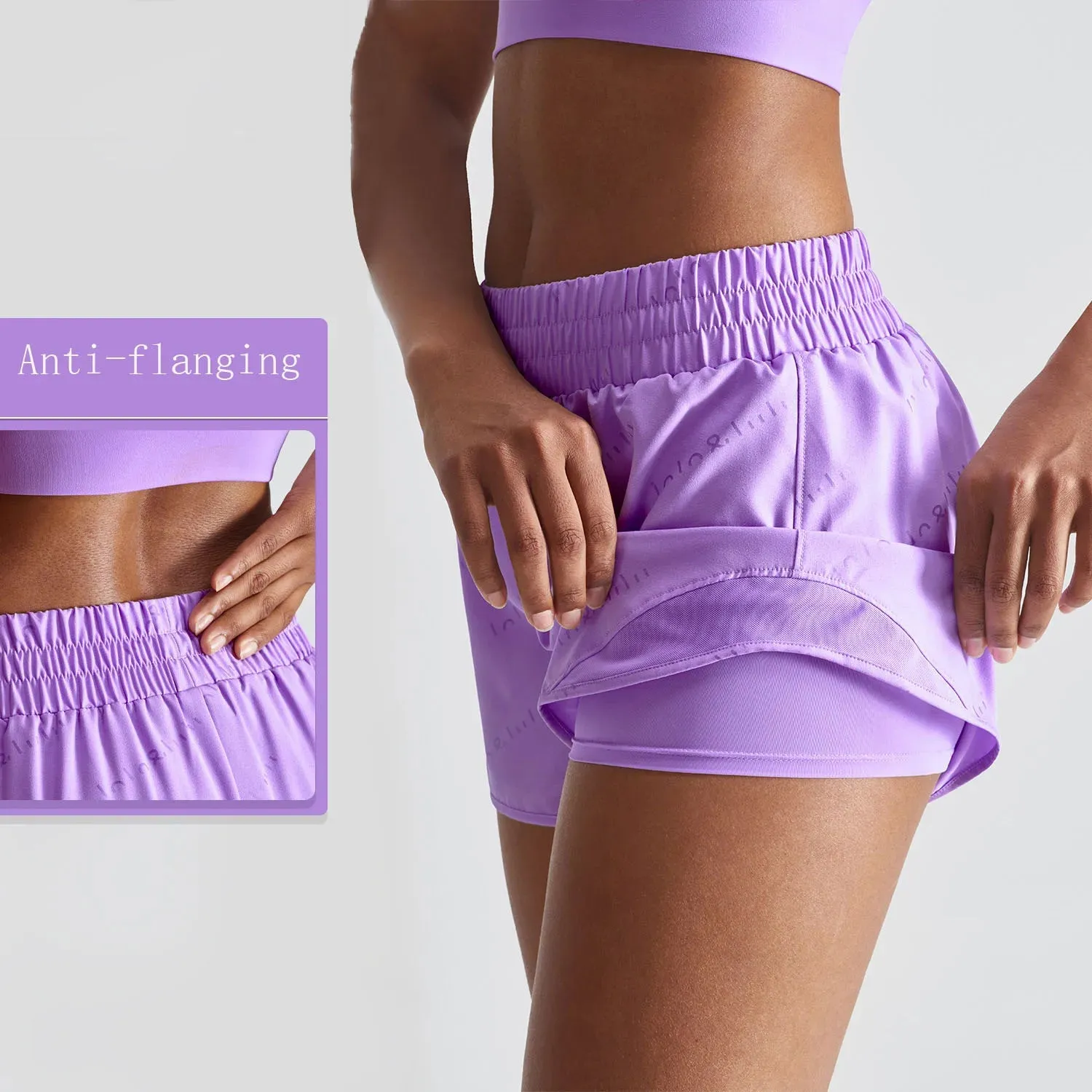 Tiffany - Two In One Sports Shorts