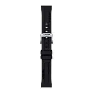 Tissot Black Silicone Rubber Strap 18mm T852047455