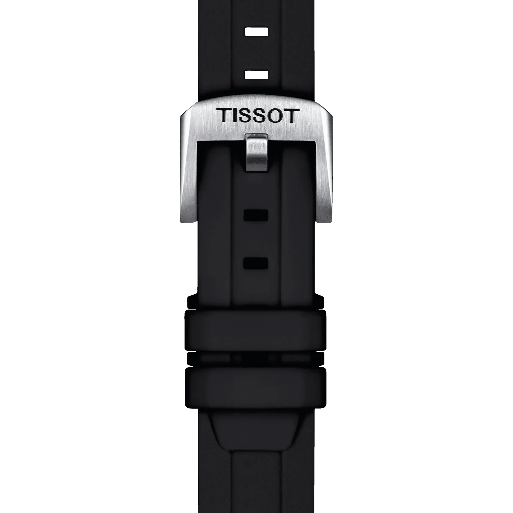 Tissot Black Silicone Rubber Strap 18mm T852047455