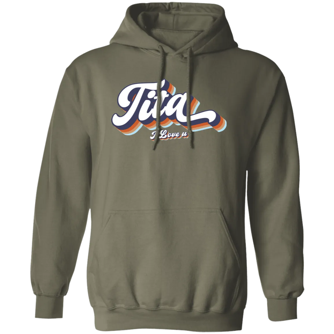 Tita I Love U Unisex Pullover Hoodie