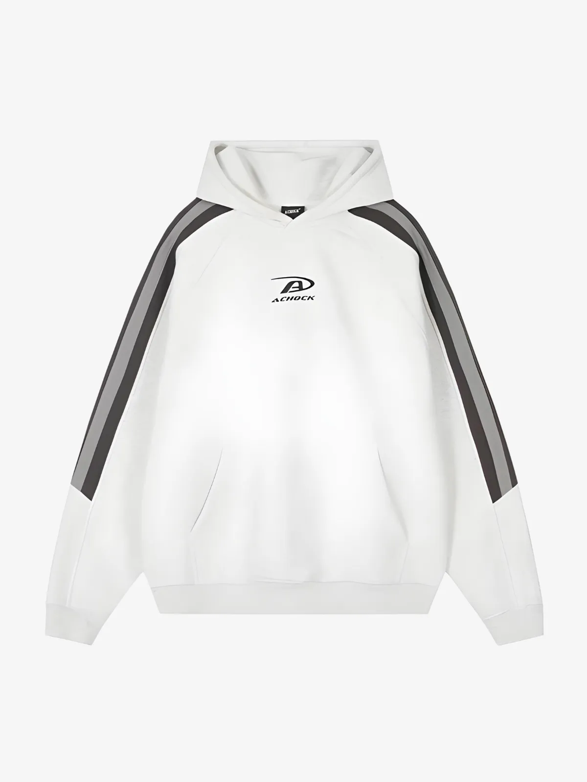 TRI-STRIPE STITCHED HOODIE