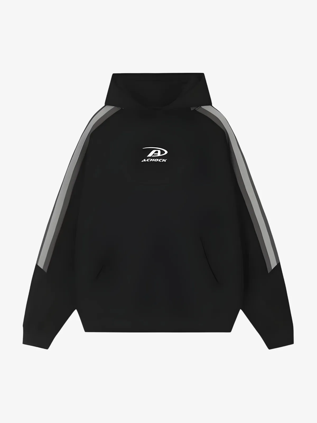 TRI-STRIPE STITCHED HOODIE