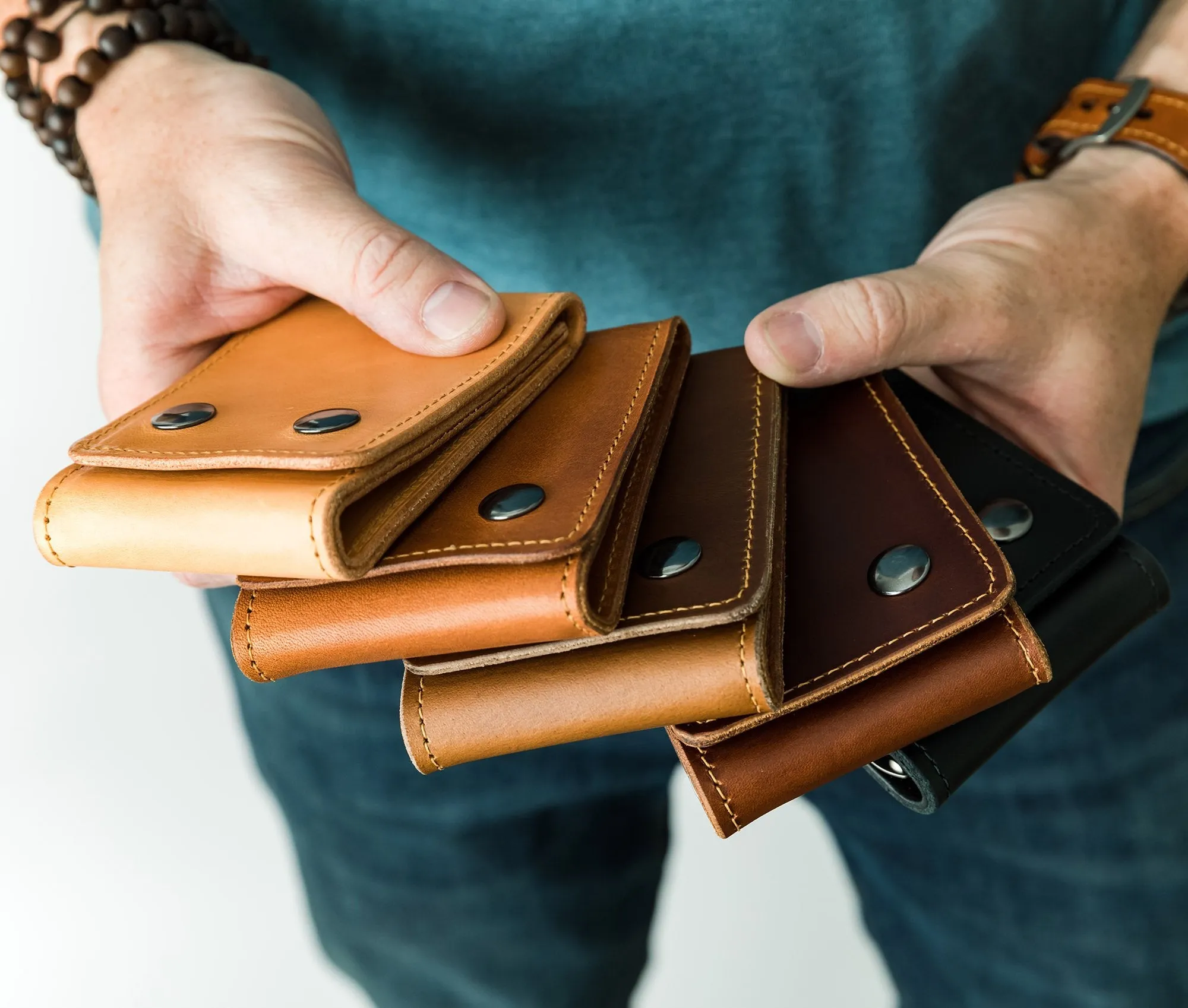 Trifold Wallet by Lifetime Leather Co