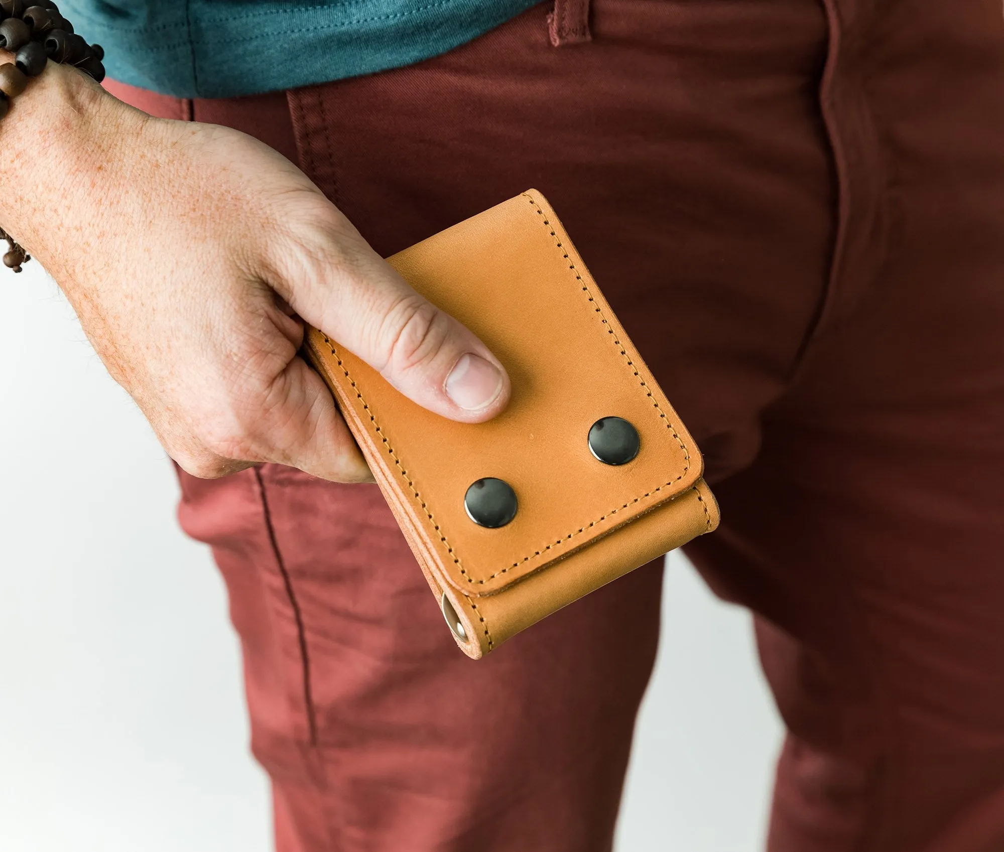 Trifold Wallet by Lifetime Leather Co