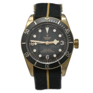 Tudor Men's Black Bay Bronze 43mm Slate Grey Dial Watch Reference #: M79250BA