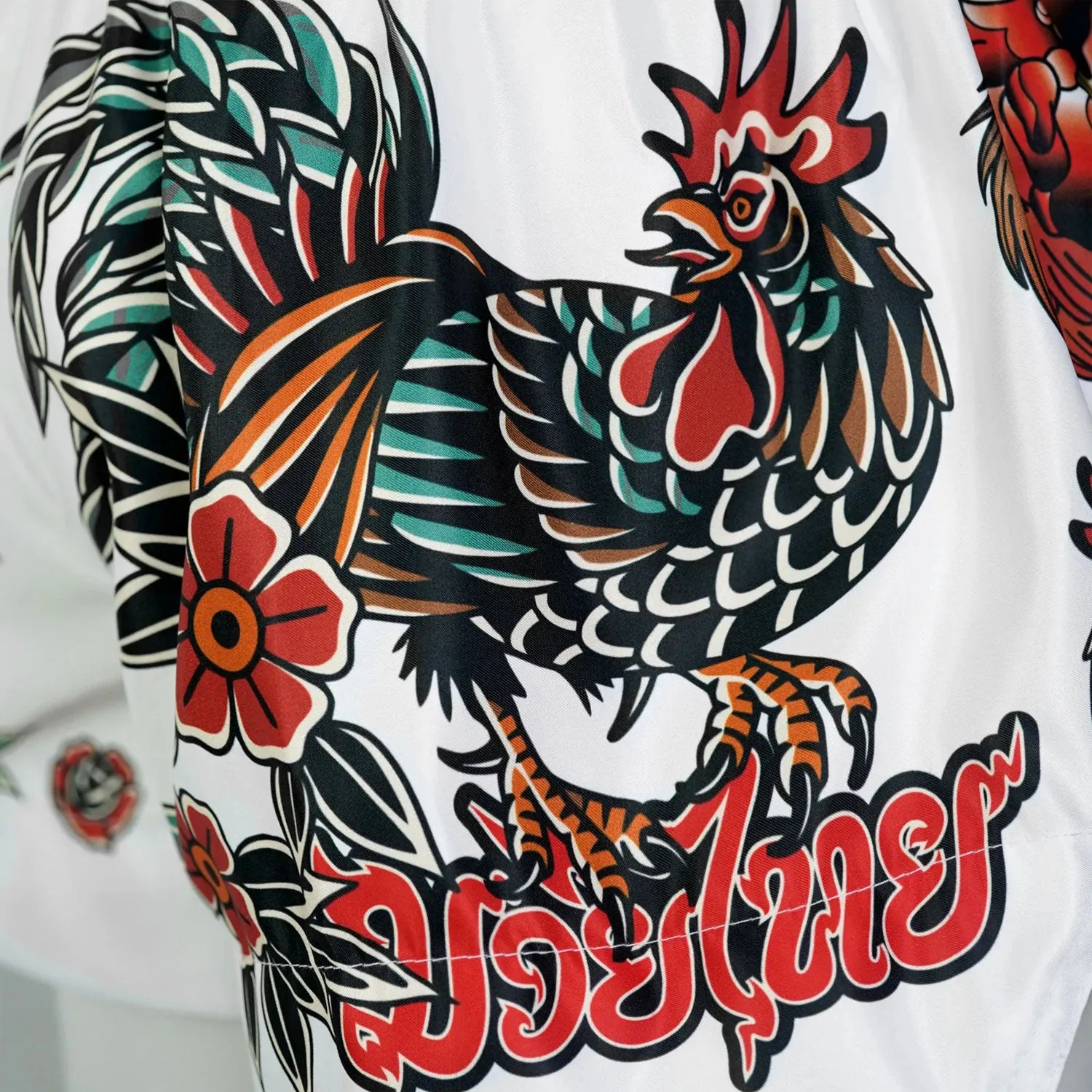 TUFF Muay Thai Shorts - Origin of Thai Rooster