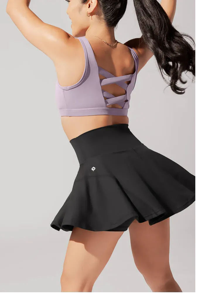 Twirl Skort - Black