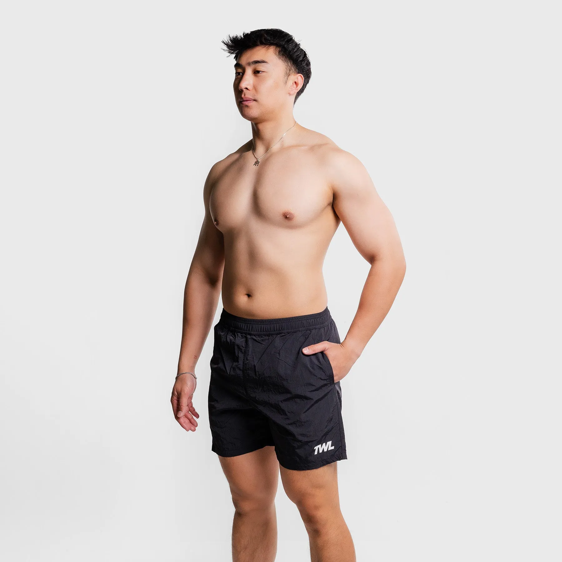 TWL - MEN'S EVERYDAY SHORTS - BLACK