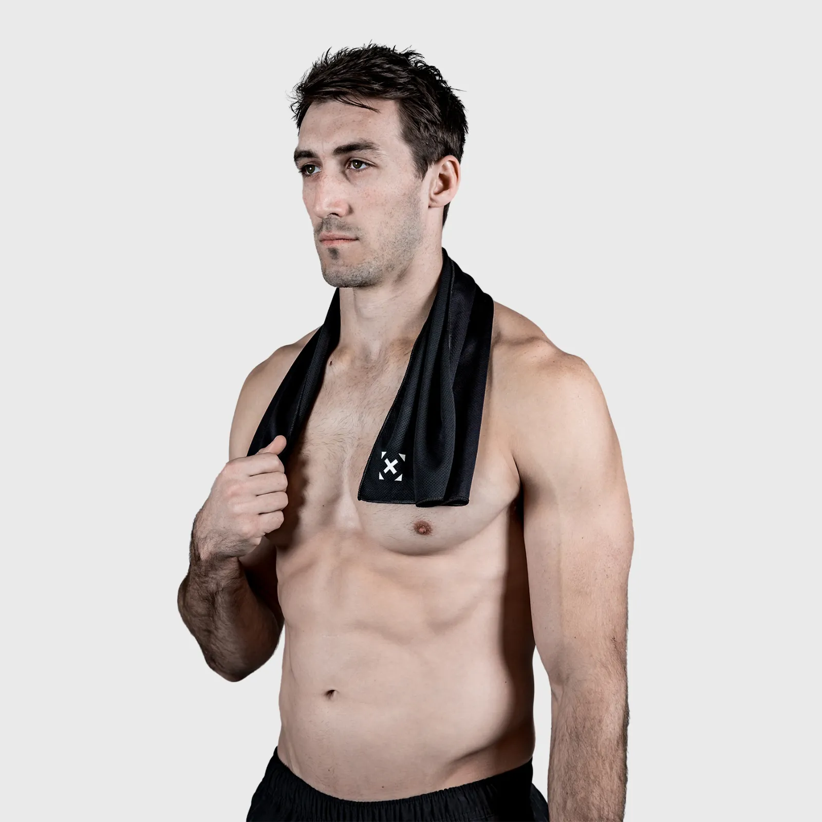 TWL - QUICK DRY TOWEL - BLACK - SMALL